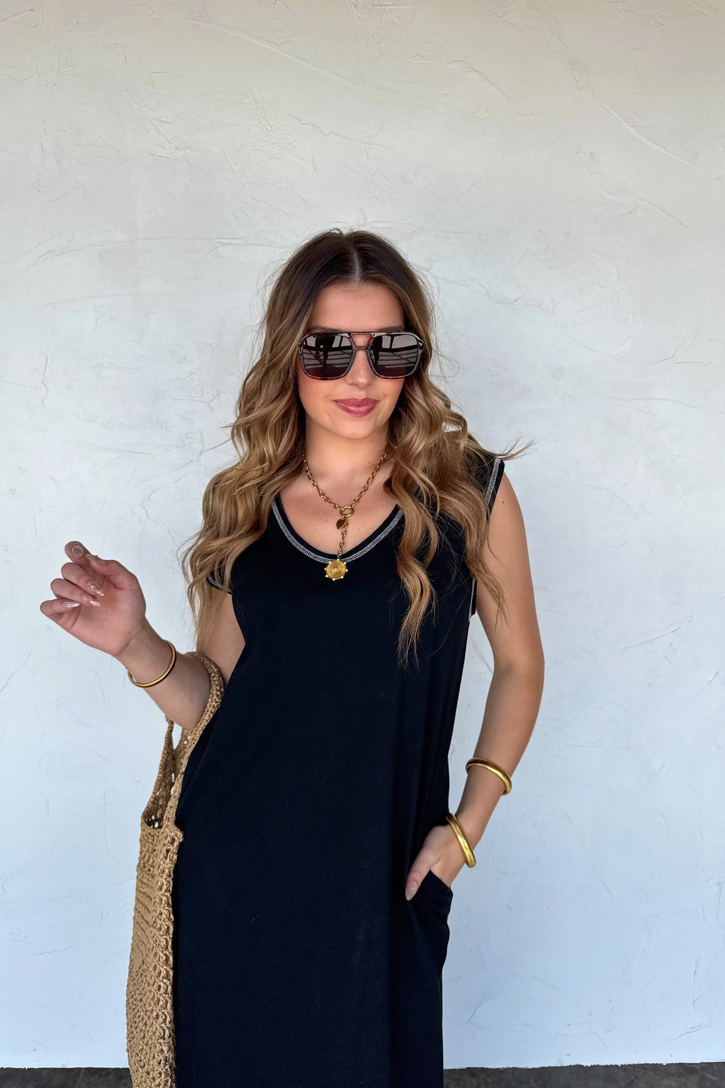 PREORDER: Relaxed Summer Split Hem Dress