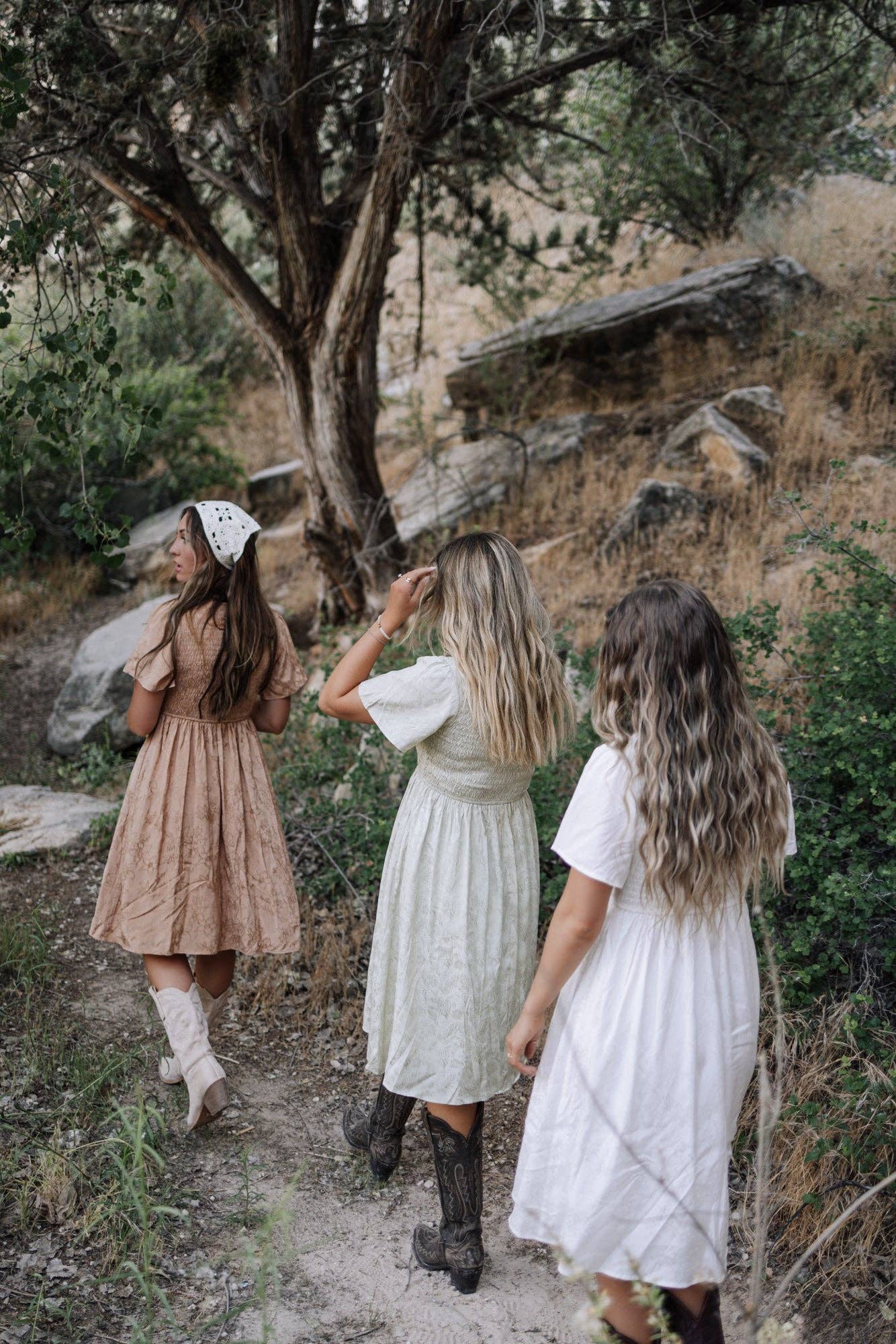 Maylee Dress in Apricot