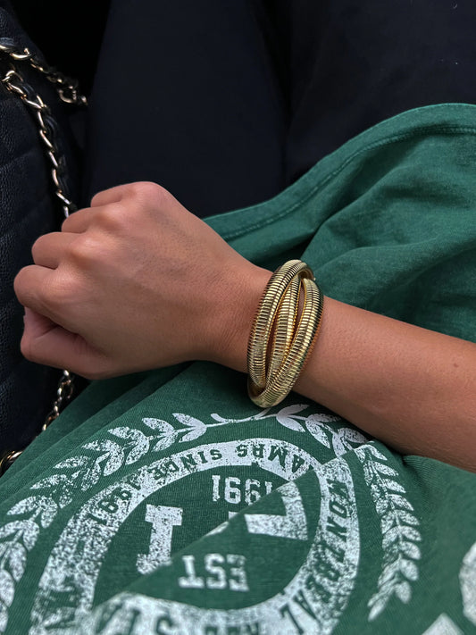 Triple Gold Emma Bracelet | Lifetime Warranty