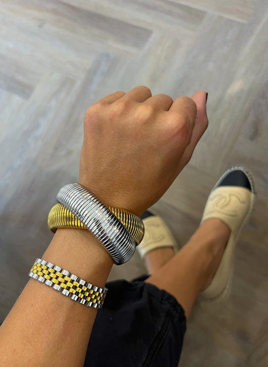 Thick Twisted Emma Bracelet | Lifetime Warranty