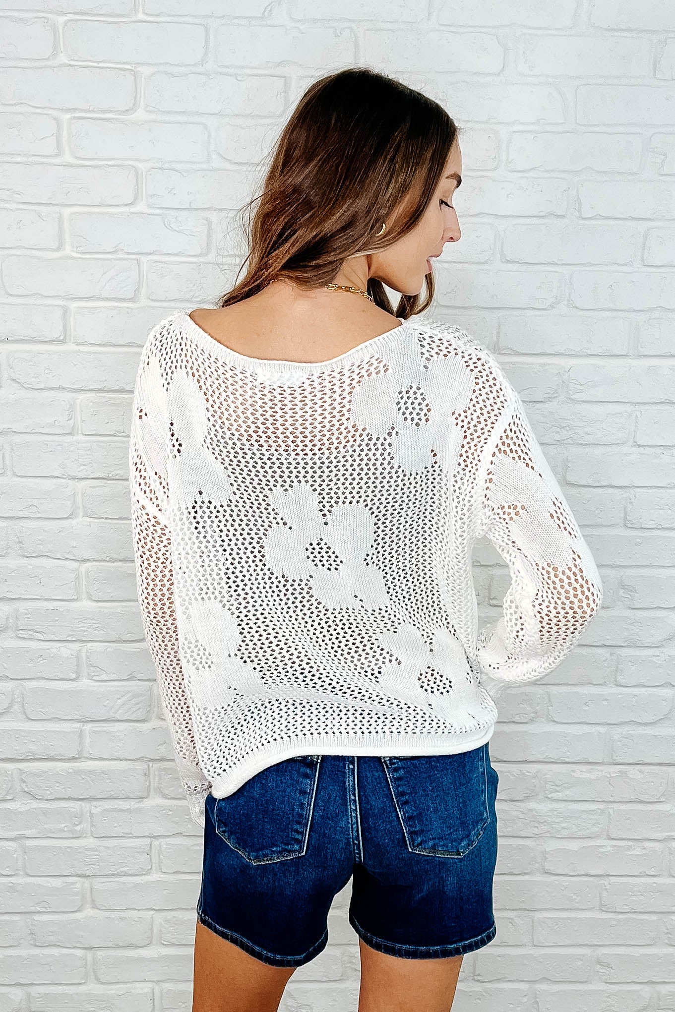 Catch the Breeze Layering Top in Off White