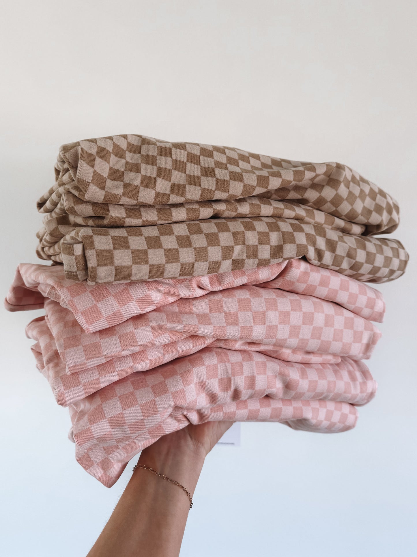 Check Me Out, Checkered Short-Sleeve Top