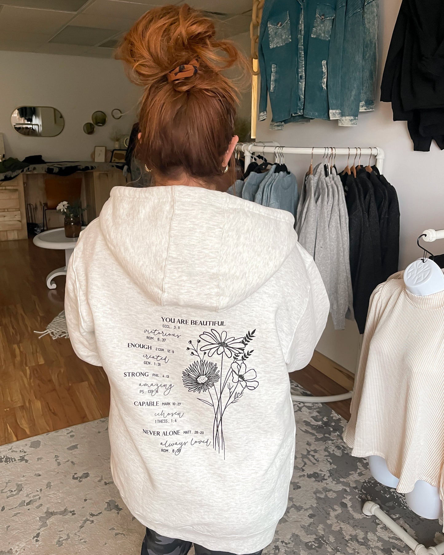 FIND HIM Zip-up | Oatmeal Heather