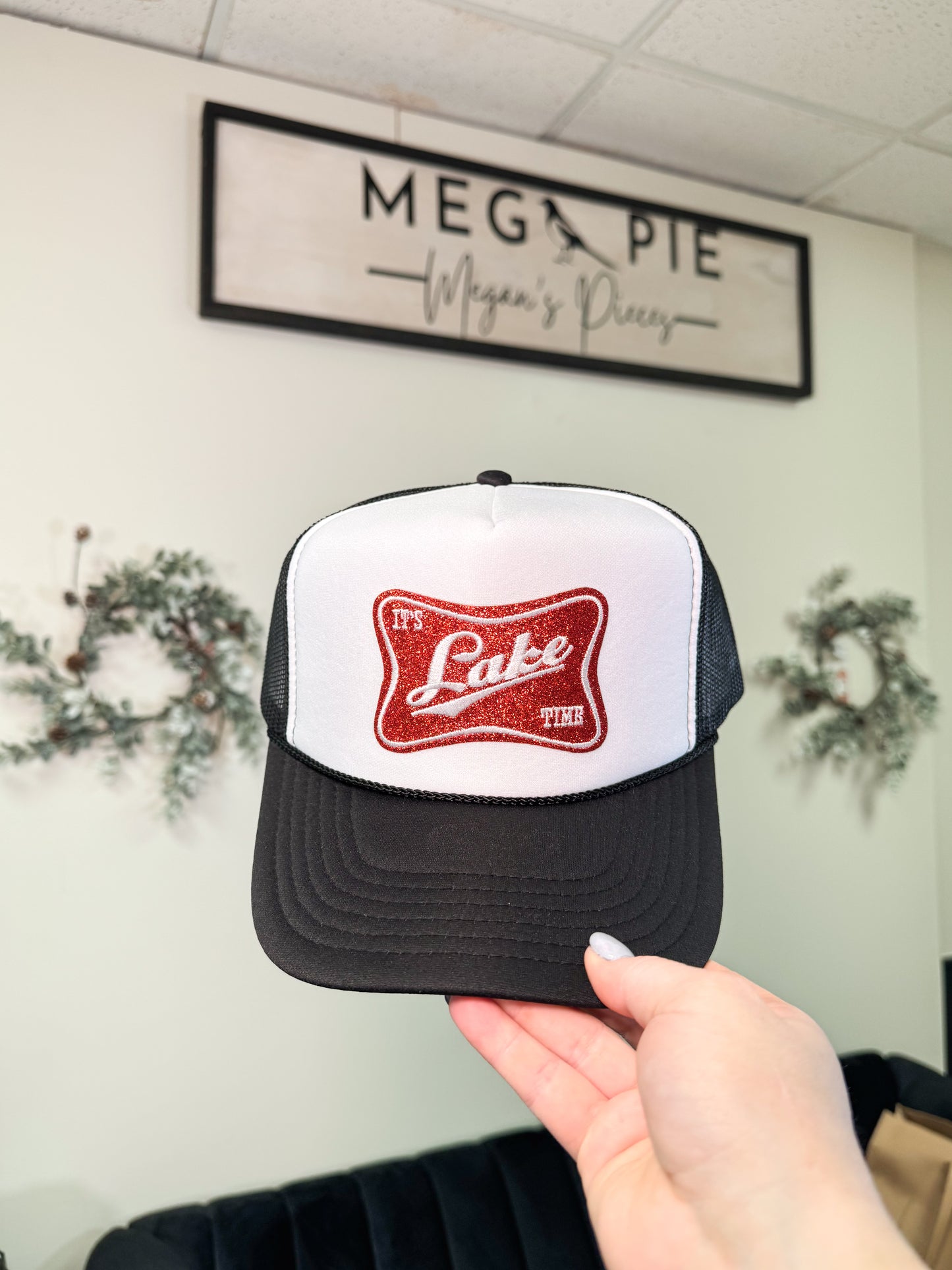 MegPie Made Patch Trucker Hat, MISC