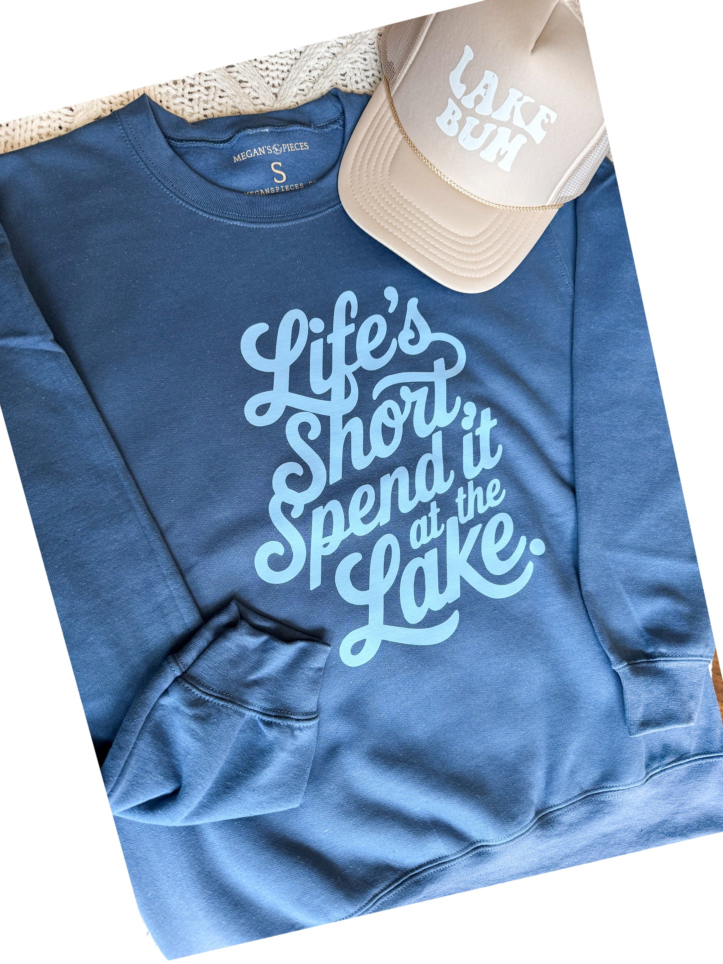 Life’s Short Lake Crewneck
