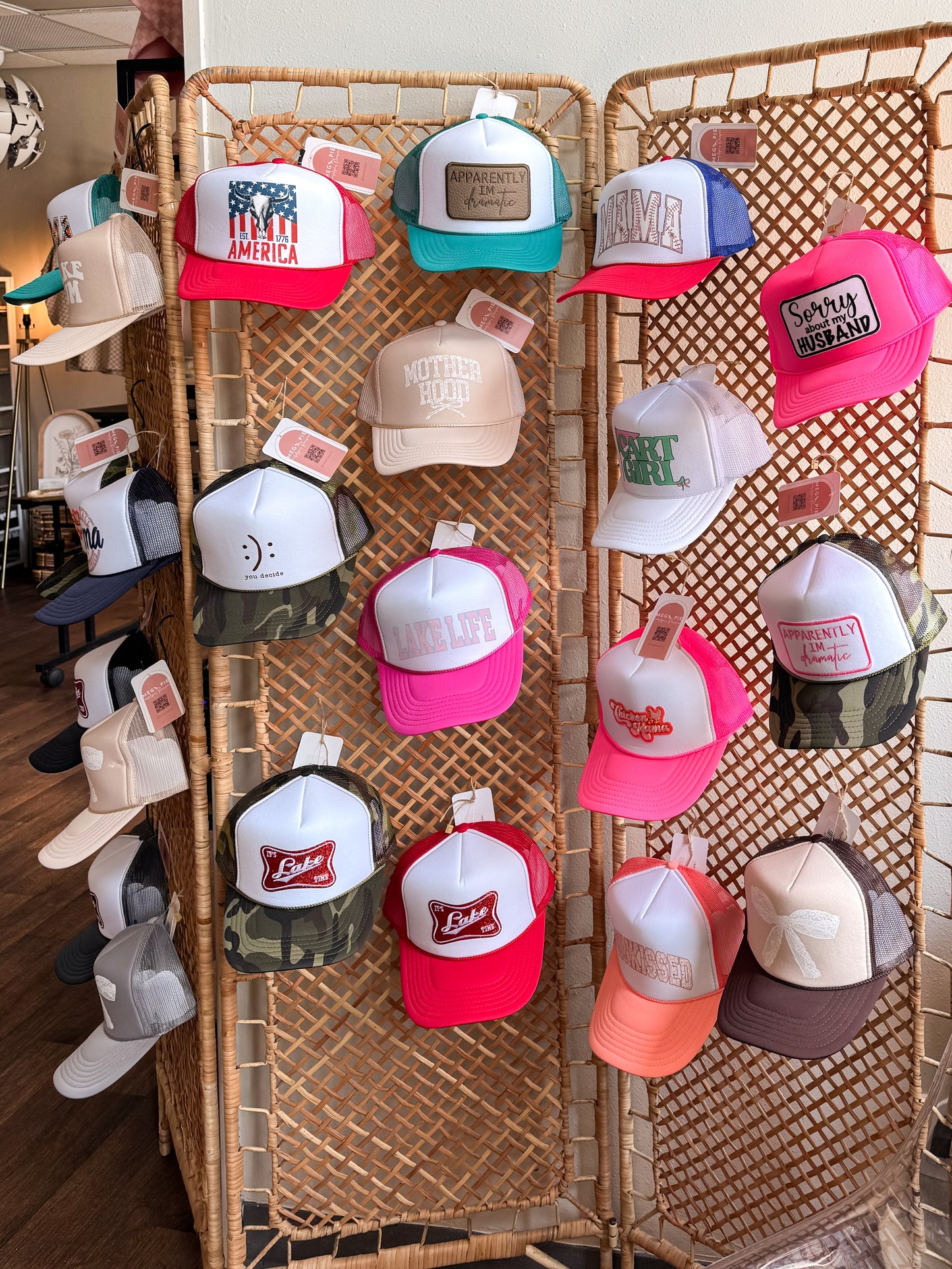 MegPie Made Patch Trucker Hat, MISC