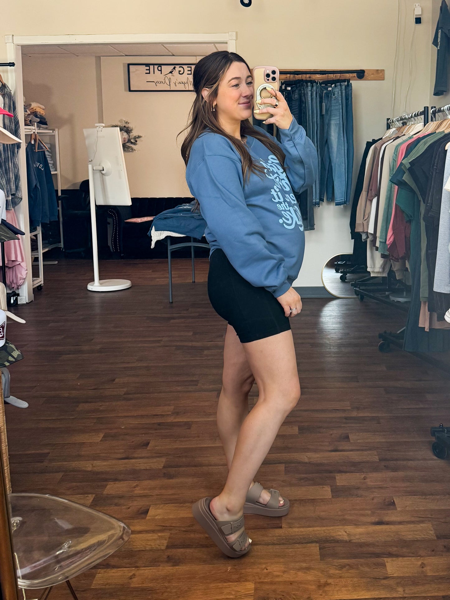 Life’s Short Lake Crewneck