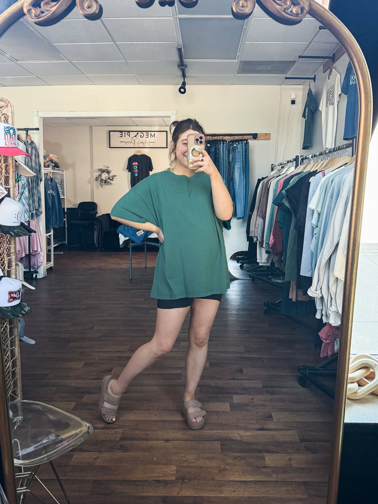 Mineral Washed Oversized Tee