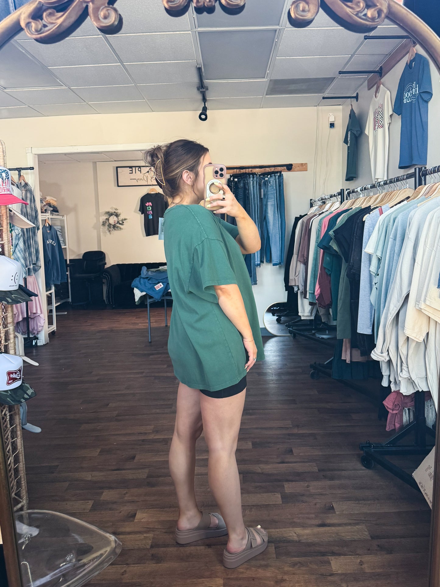 Mineral Washed Oversized Tee