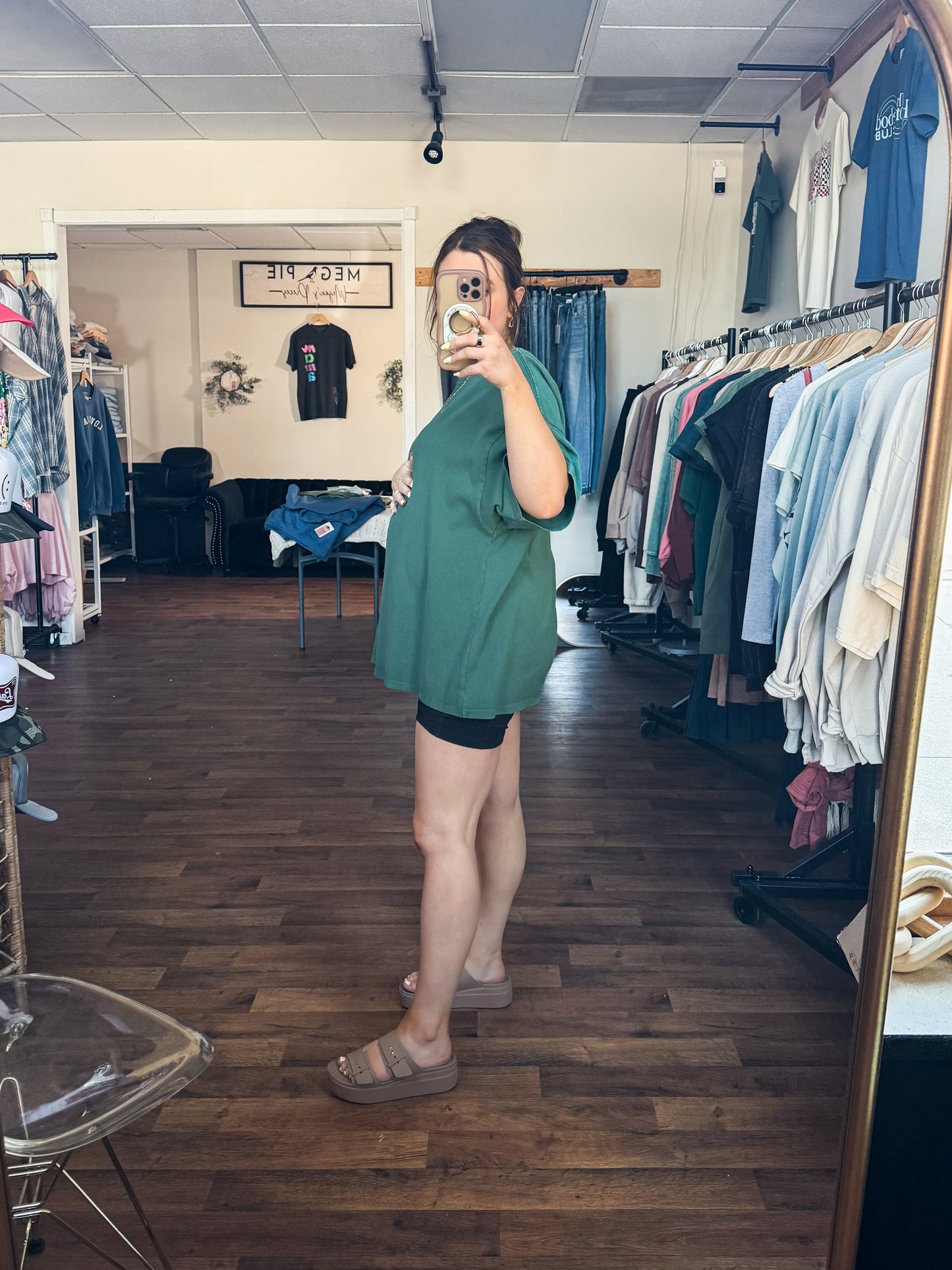 Mineral Washed Oversized Tee