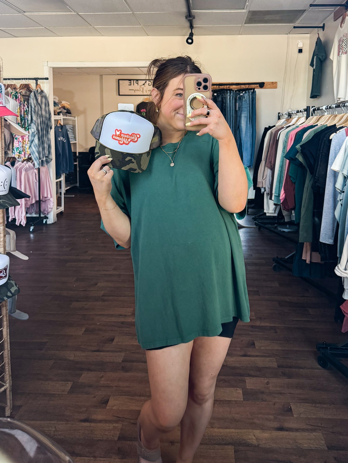 Mineral Washed Oversized Tee