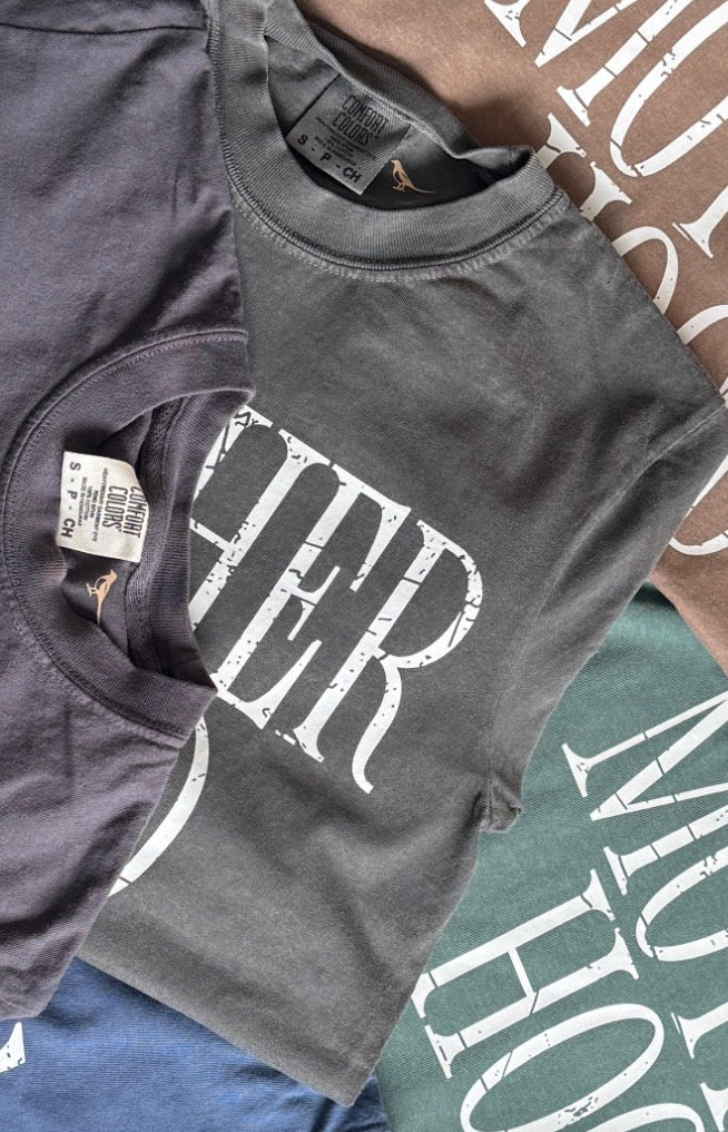 MOTHERHOOD Tee or Hoodie, multiple colors