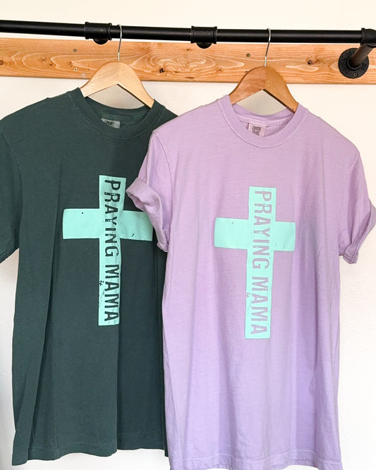 Praying Mama Cross Tee
