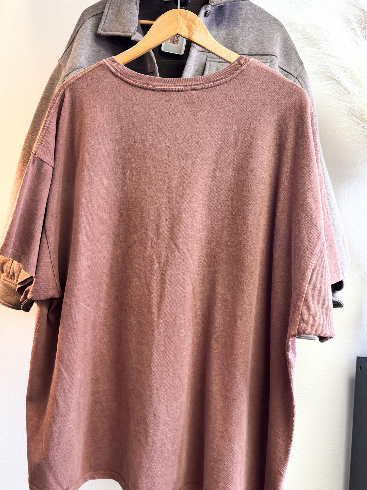 Mineral Washed Oversized Tee