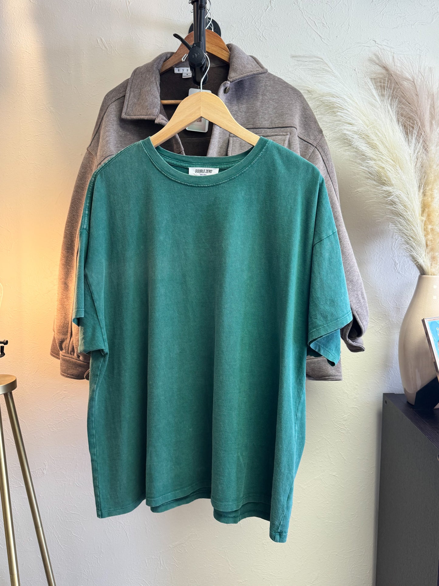 Mineral Washed Oversized Tee