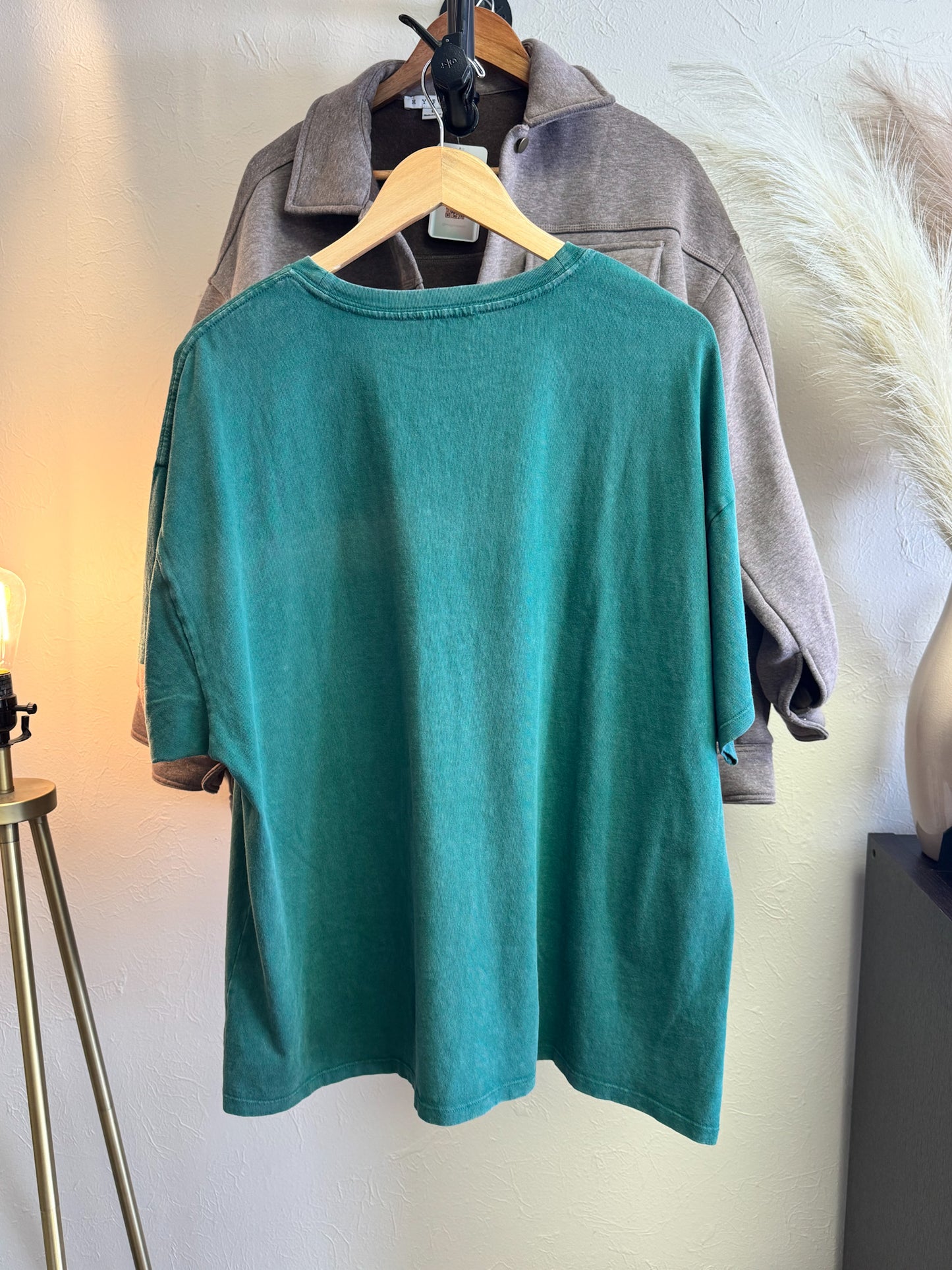 Mineral Washed Oversized Tee