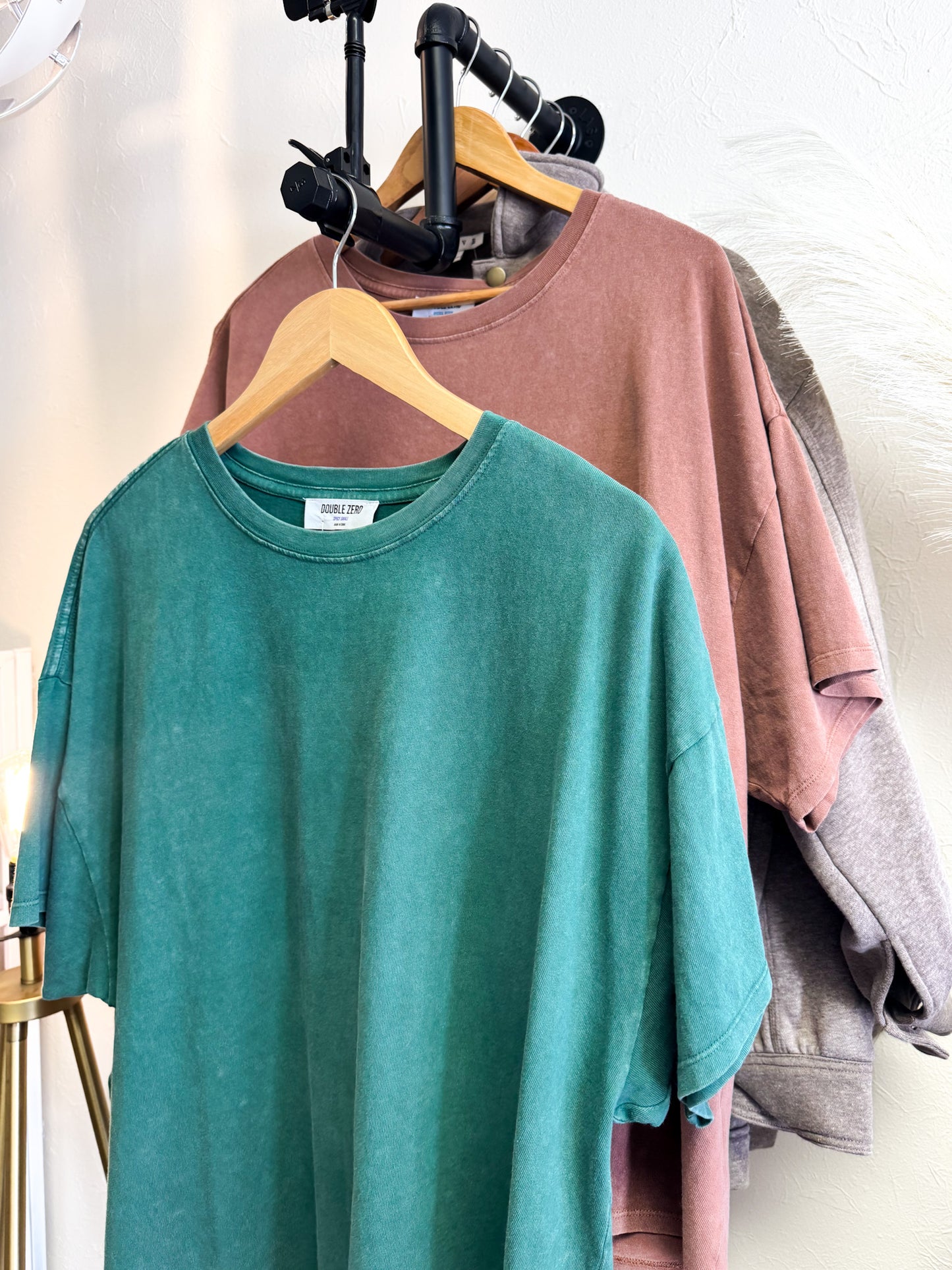 Mineral Washed Oversized Tee