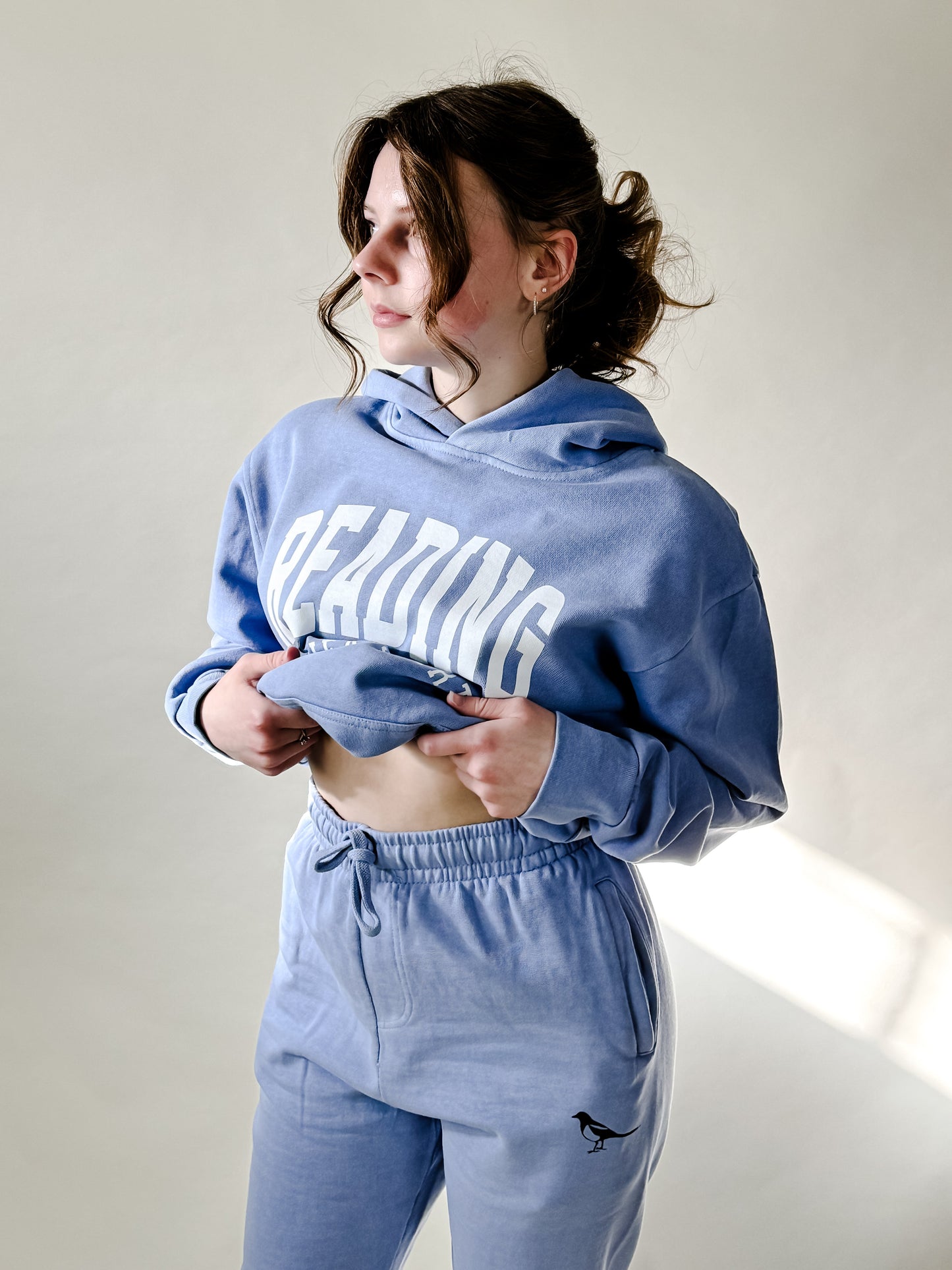 LARGE SINGLE PAIR - MegPie Matching Joggers, Grape Ice