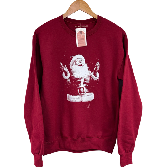 Jolly Santa Crewneck, 4 colors!