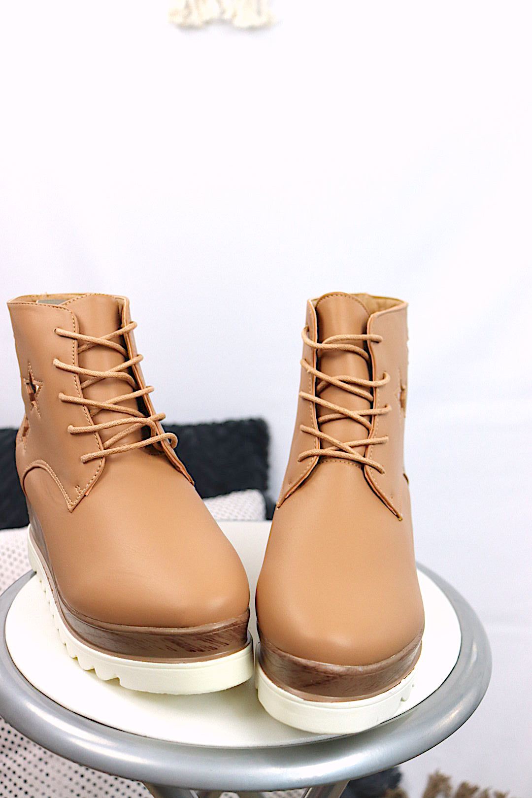 MegPie Star Wedge Sneaker Bootie