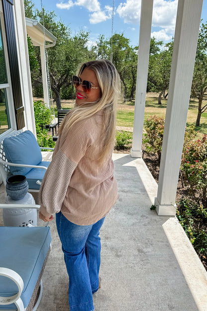 Blakely Cream Button Up