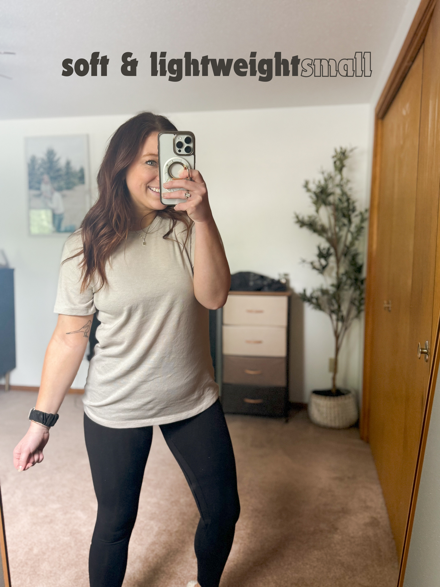 happiness is being a GRANDMA, Soft and Lightweight Tee