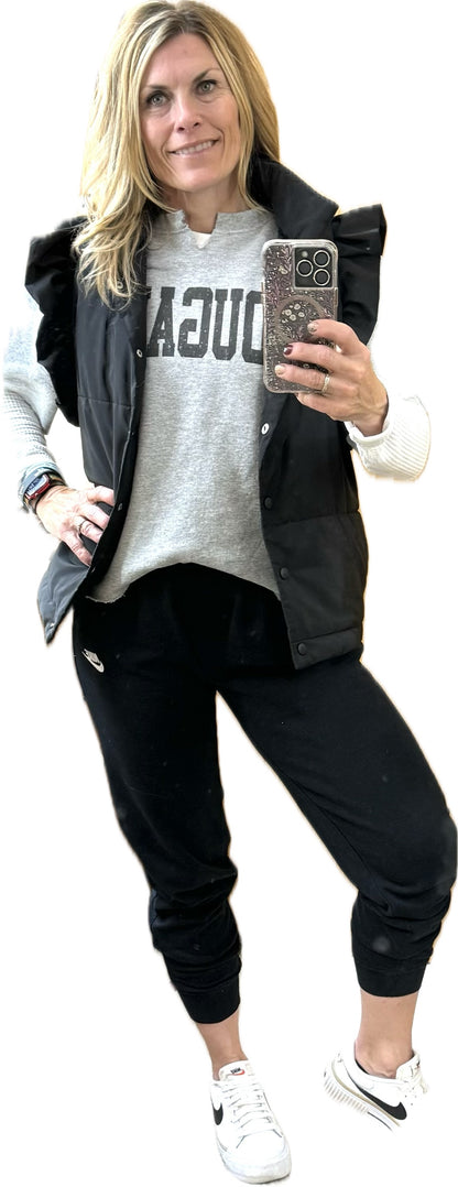 COUGARS Cut Sweatshirt Tee