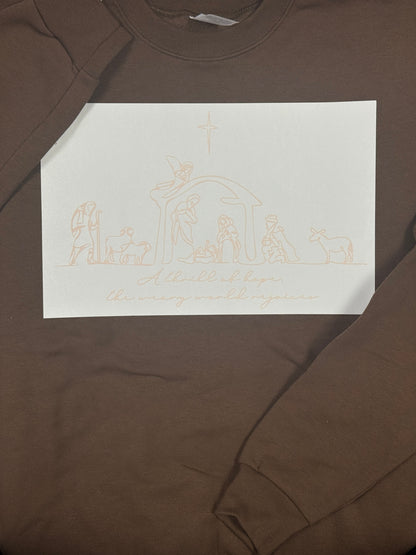 Mystery Christmas Tee/Crew - YOU PICK