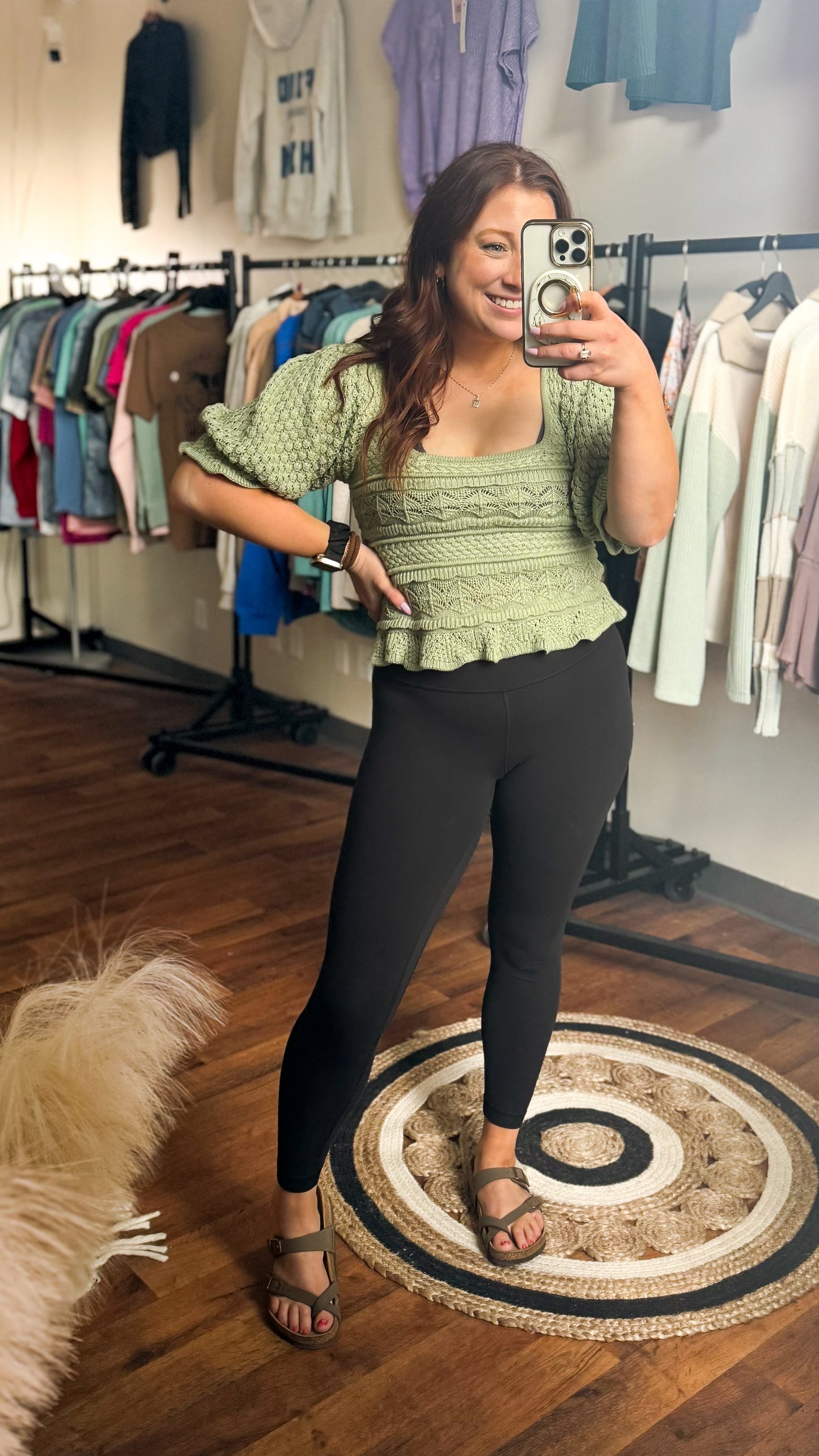 Sage Knit Top