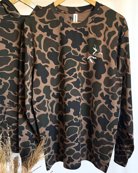 Adult Duck Camo Long Sleeve