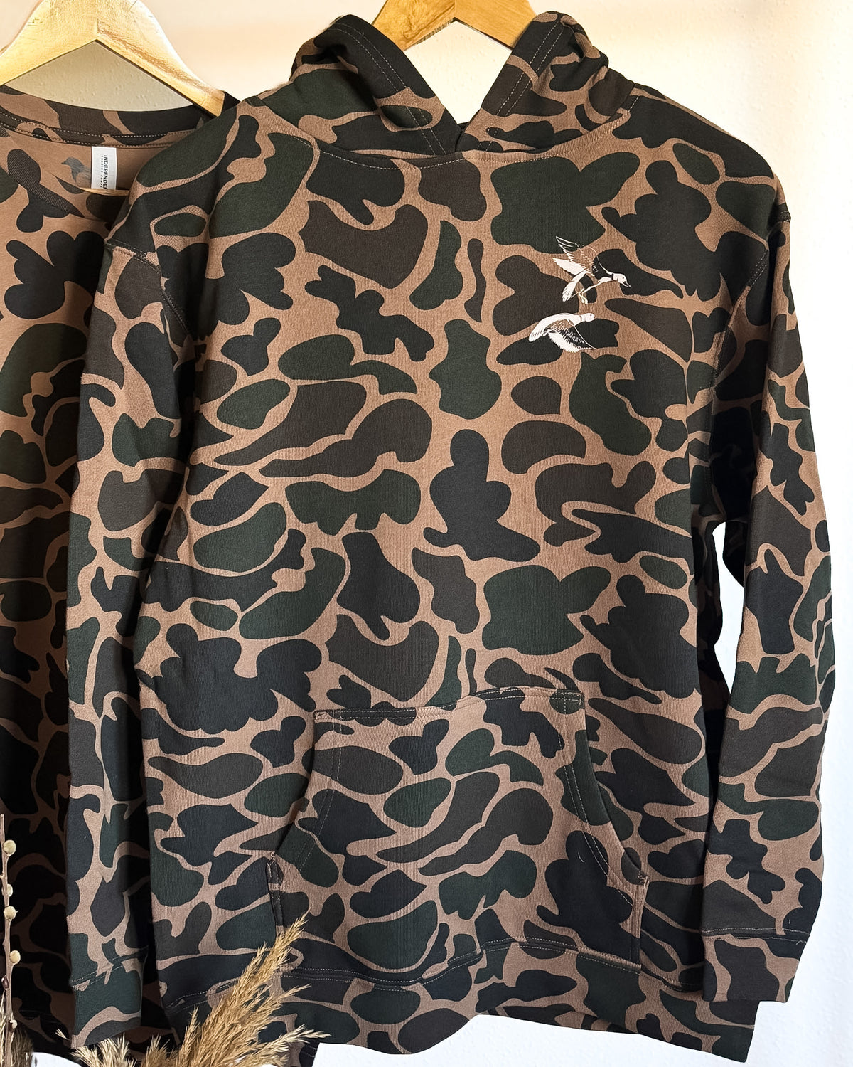 YOUTH Mid-weight Duck Camo Hoodie Sweatshirt