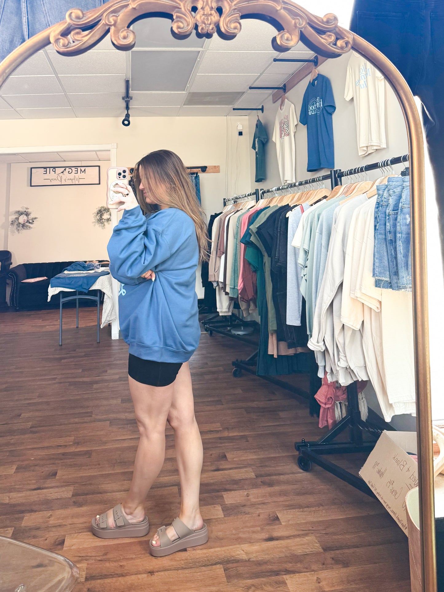 Life’s Short Lake Crewneck