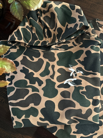 YOUTH Mid-weight Duck Camo Hoodie Sweatshirt