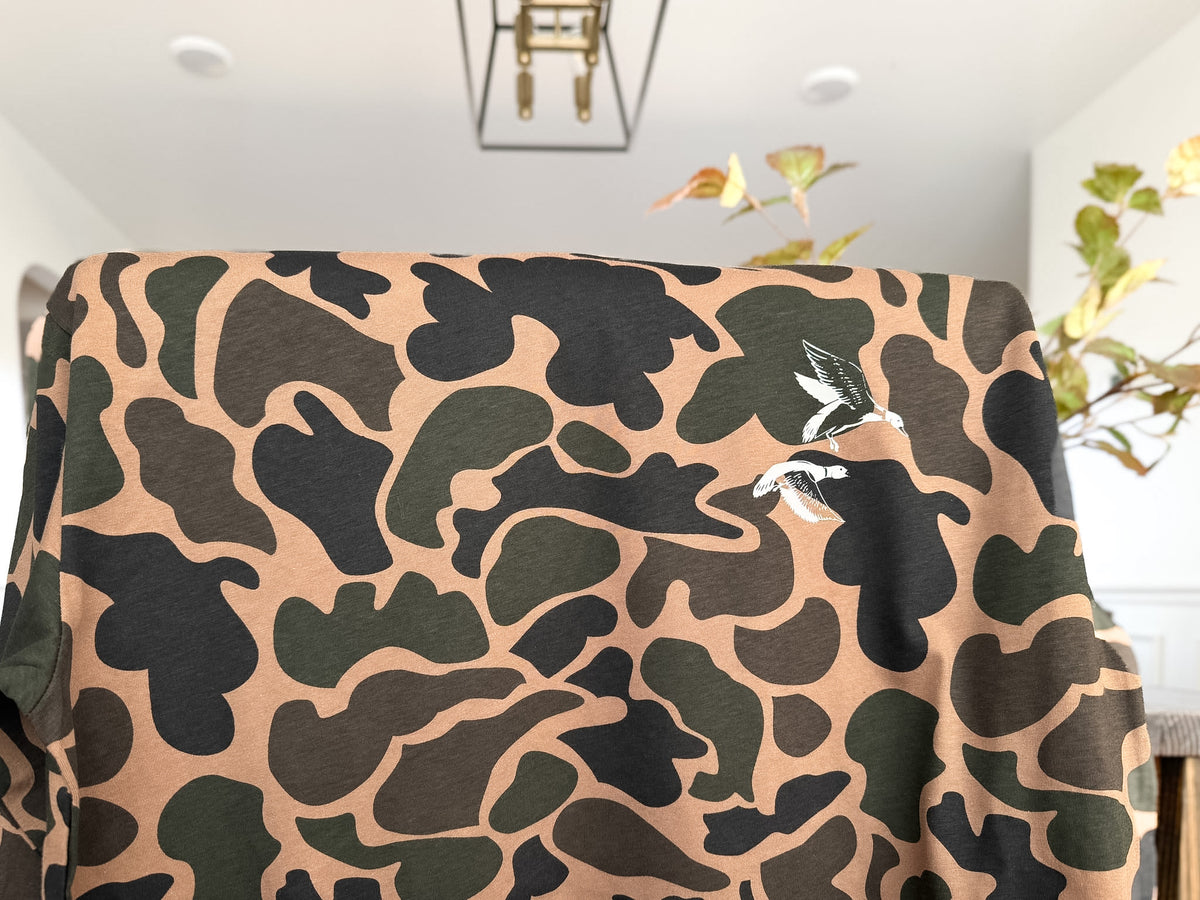 Adult Duck Camo Long Sleeve