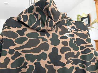 YOUTH Mid-weight Duck Camo Hoodie Sweatshirt