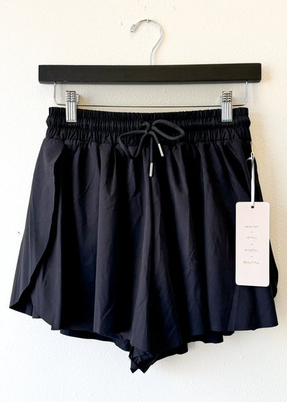 Biker Track Shorts