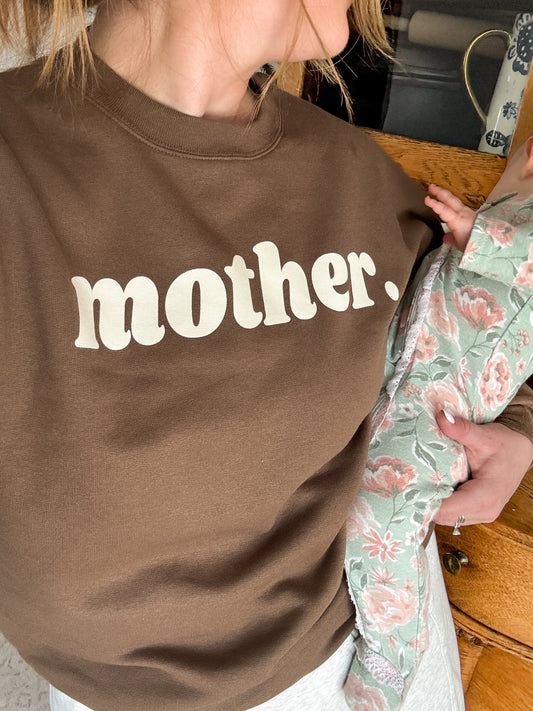 Mother. Eco Fleece Crewneck