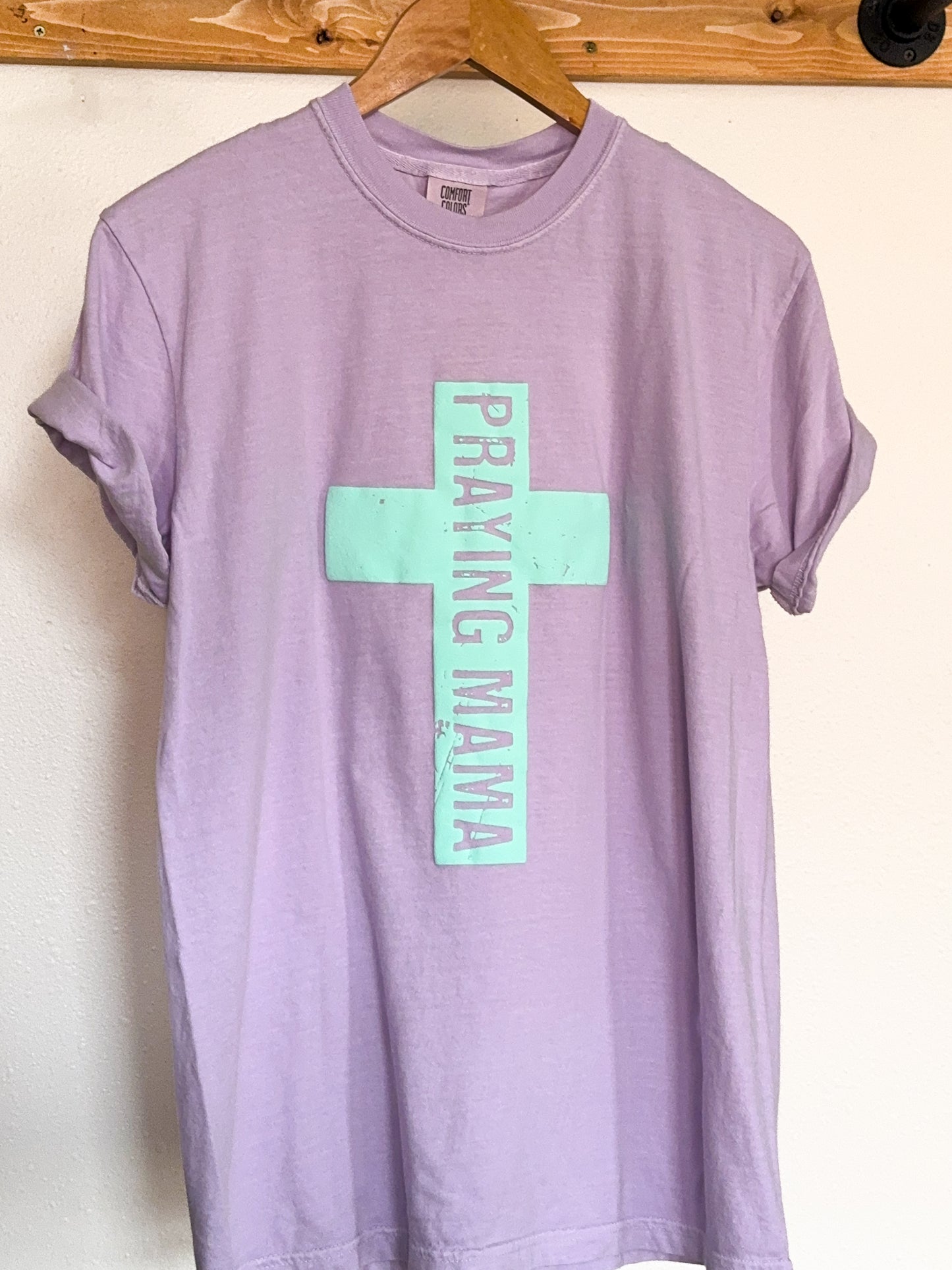 Praying Mama Cross Tee