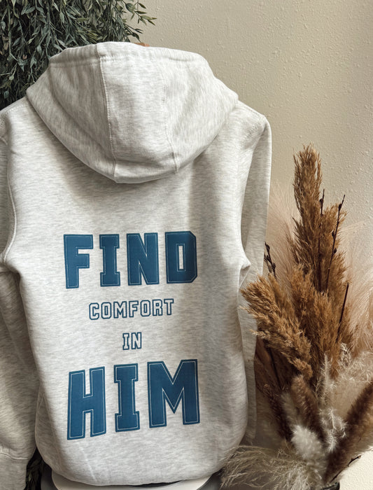 FIND HIM Zip-up | Oatmeal Heather
